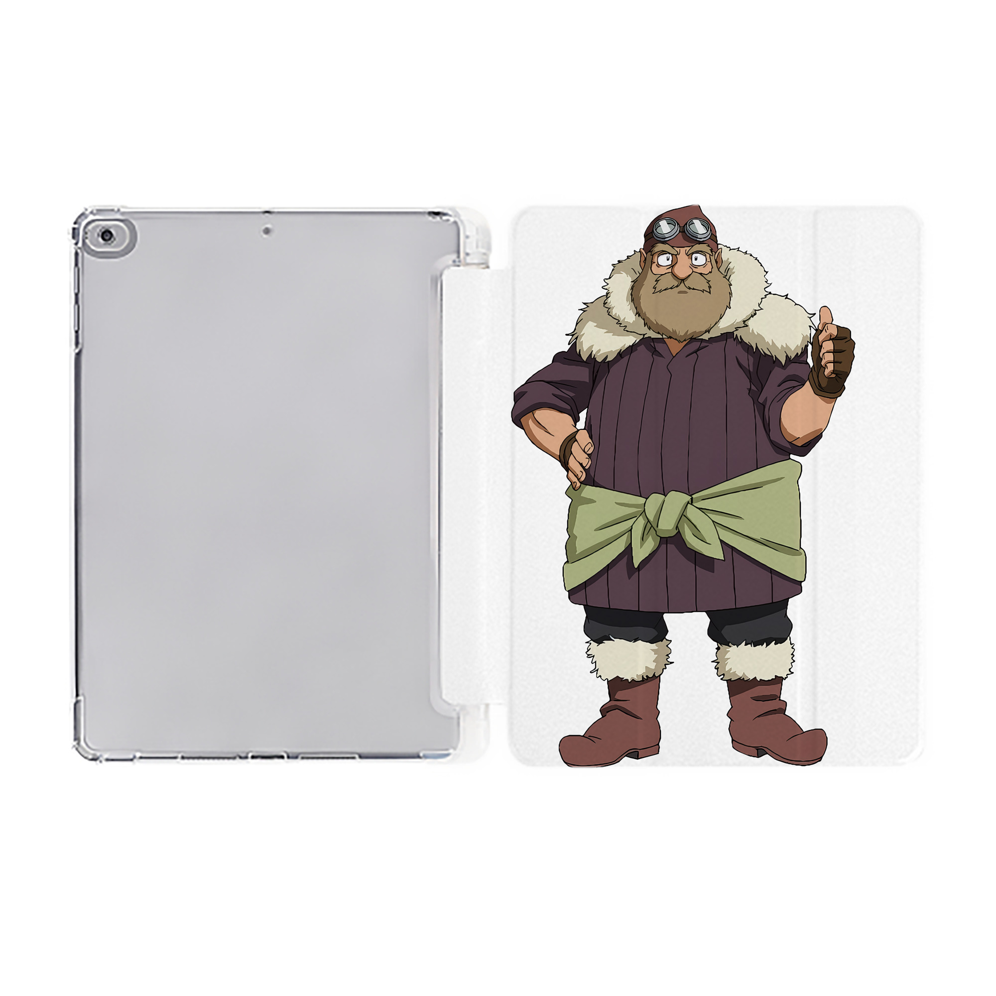 （画像用） 転スラ Regarding Reincarnated to Slime IPad ケース ペン収納付き 三つ折りスタンド PUレザー×シリコン 対応機種9.5/10.5/10.9インチ